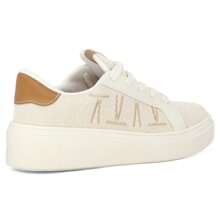 Tenis Vizzano Casual Plataforma Feminino Conforto Macio Original - Champanhe - Visão 6