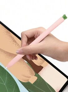1pc Silicone Case Cover Compatible With Apple Pencil 1 Capacitive Pen Protection