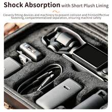 STARTRC DJI OSMO Pocket 3 專用收納袋，防水肩背攜帶式收納袋，適合攜帶口袋相機及相關配件 - 黑色 - 查看 5