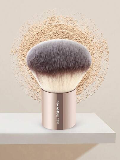 MAANGE 1/2 ชิ้น ชุดแปรงแต่งหน้าด้ามสั้น, เหมาะสำหรับแปรงปัดแป้ง, แปรงปัดแก้ม, แปรงทาเล็บ, เหมาะสำหรับผู้หญิงและเด็กผู้หญิง, แปรงพกพาสำหรับเดินทาง, รวมถึงแปรงรองพื้น, แปรงคอนซีลเลอร์, แปรงปัดแก้ม, แปรงคอนทัวร์, แปรงบรอนเซอร์, แปรงปัดแป้ง, ฯลฯ, ของแถม