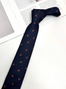 1 chiếc cà vạt dệt jacquard thủ công dành cho nam phù hợp cho công việc, mặc hàng ngày, tiệc tùng và làm quà tặng Giáng sinh - Nhiều màu - Xem 19