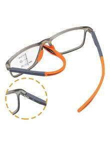 Lentes Flexibles Fotocromaticas Anti Blue Light Obscurecen - Naranja - Ver 7