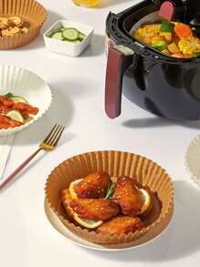 10 Cái/50 Cái/100 Cái/200 Cái Tấm Lót Nồi Chiên Không Dầu Dùng Một Lần, Nồi Chiên Không Dầu Air Fryer Nồi Lót Nồi, Bát Giỏ Giấy, Khay Nướng Bánh, Phụ Kiện Lò Nướng, Dụng Cụ Làm Bánh, Đồ Dùng Nhà Bếp, Phụ Kiện Nhà Bếp Nồi Chiên Không Dầu Air Fryer Nồi Chiên Không Khí Lót Nồi Chiên Không Khí Giấy Airfryer Air Frier - tròn màu vàng - Xem 18