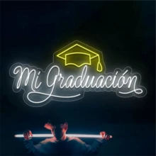 Letrero de Neón Mi graduación - Tipo de Enchufe A USA (110-127V) - Ver 2