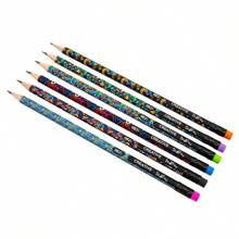 INDRA CREATIVE 72 lápices HB artísticos en un bote. Diseño cilíndrico, los lápices tienen alta pigmentación, puntas fuertes y no se rompen fácilmente. Adecuado para personas de diferentes edades y niveles, principiantes, artistas y niños. - Multicolor - Ver 2