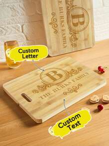 1 tấm thớt gỗ khắc tên và chữ tùy chỉnh, thớt tùy chỉnh có tên, thớt cắt tên họ tùy chỉnh, thớt gỗ khắc tên và chữ cá nhân hóa, thớt cắt cá nhân hóa, thớt cắt có thể đảo ngược, thớt thịt nguội, quà tặng tân gia cho cặp đôi, đồng nghiệp, quà tặng cho anh ấy/cô ấy quà tặng Giáng sinh, đa chức năng, bền, nhanh khô, chống nấm mốc, có thể tái sử dụng, trang trí, dễ thương, phong cách, tinh tế, đáng yêu, gọn gàng, chất lượng cao, hiện đại, tùy chỉnh, cá nhân hóa, độc đáo, quà tặng lý tưởng cho anh ấy, quà tặng lý tưởng cho cô ấy - Kiểu 1 - Xem 1
