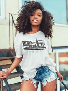 Women T-Shirts - trắng - Xem 1