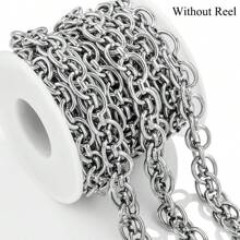 1米不锈钢编织椭圆链，DIY项链手链饰品配件 - 鏈條 - 查看 3