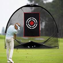 Golf Practice Hitting Nets For Backyard Driving Indoor Use Heavy Duty Practice Golf Driving Nets For Backyard Premium Portable Golf Impact Nets Cages With Frame And Net For Men & Women - Black - View 5