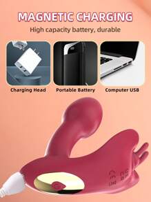 Butterfly Vibrator Spot Clitoral Estimulador Vaginal Massage Sexy Vibrador Borboleta,Wearable Dildo Vibrador Adult Sexy Sex Toy Massageador Vaginal,Vibrator Female Clitoral G Spot Vibrating Sexy Panty Vibrator Remote Control Dildo