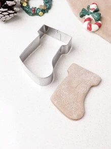 12pcs Fun-Shaped Christmas Theme Cookie Cutter Set, Household 430 Stainless Steel Candy Molds, Complete Set Of Kitchen Bakeware Accessories Christmas Decor Christmas Party Favors Christmas Party Supplies Christmas Party Merry Christmas Christmas Eve Christmas Christmas Decorations Christmas Pajamas Christmas Gifts Christmas Decor - Silver - View 5