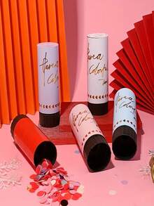 1/3 Pháo hoa đám cưới mini, Tiện ích phun pháo nhỏ cầm tay cho tiệc sinh nhật, Pháo hoa giấy Giáng sinh, Lễ hội mùa xuân năm mới của Trung Quốc Đồ dùng cho các bữa tiệc ngày lễ tình nhân - Nhiều màu - Xem 6