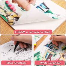 Back To School: Alcohol Marker Set With Stand - Includes Dual Tip Blender Markers, Permanent Sketch Markers For All Your Art Needs - Top Halloween And Christmas Gift For Kids(80/120/168) - 48 màu - Xem 4