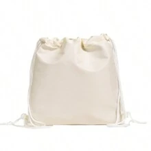 Solid Color Nylon Children's Simple Drawstring Backpack For Girls - A - View 10