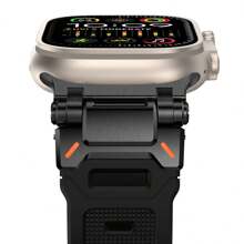 1 Dây đeo Apple Watch dành cho Ultra 2/9/8/SE2/7/6/SE/5/4/3/2/1 Series 49mm, 45mm, 44mm, 42mm Dây đeo thể thao kết nối kim loại bằng thép không gỉ bền bỉ - 42mm/44mm/45mm/49mm - Xem 6