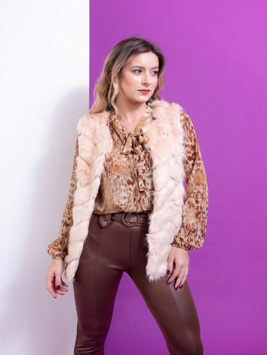 Women Coats - Màu be - Xem 1