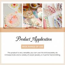 Macrames Board Grided Mat 8x11'' Braiding Jewelry Making Hand Kniting Work Project DIY Bracelet Knotting String Crochet