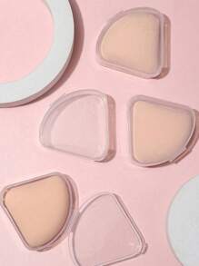 6个装便携式三角形化妆海绵收纳盒，透明透气塑料化妆包，适合旅行、户外使用，防尘，化妆必备，价格实惠，可用于房间装饰、梳妆台、旅行、卧室、化妆配件、粉扑、美妆蛋、散粉扑、化妆海绵等。价格实惠，适合作为圣诞礼物、化妆品、化妆工具等。也是馈赠佳品，适合送给女性，是圣诞礼物的理想之选。旅行必备品。 - 彩色 - 查看 2