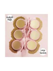 FASHIONITY Pink Up paquete maquillaje en polvo compacto Mineral Cover talla grande polvo traslúcido mate HD acabado profesional controla brillo textura ligera cobertura uniforme larga duración piel suave - 500 SUNNY + HD - Ver 4