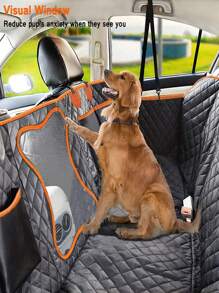 Funda protectora para asiento trasero de coche para perros con hebilla, alfombrilla de coche resistente al agua y a los arañazos para mascotas, apta para sedanes y camionetas, modelos de SKU pueden usar, disponible en múltiples estilos para elegir