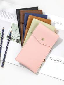 Leather Wide Pencil Case, Creative Large Capacity Student Multifunctional Pencil Case Stationery Bag, Unisex Back To School,Pencil Pouch,School Bag - Single Piece - View 4