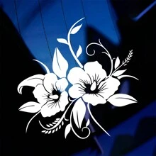 1 Máy Tính Đẹp Hoa Nở Rộ Phụ Kiện Ô Tô Trang Trí Vinyl Decal - Nhiều màu - Xem 3