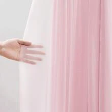 1Pc Màn Phông Nền Đám Cưới Sheer Thanh Lịch Cho Trang Trí Trong Nhà Và Ngoài Trời - nước hồng - Xem 5
