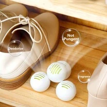 6/12 Máy Khử Mùi Và Tất, Nước Làm Mát Và Khử Mùi Cho Tủ Giày, Máy Làm Mát Không Khí & Khử Mùi, Bóng Khử Mùi Giày Thể Thao. Giữ trong lành và không có mùi - Cải thiện chất lượng không khí trong nhà, chất làm mát bằng hương thơm lâu dài, tuyệt vời cho cắm trại ngoài trời, đi bộ đường dài và bảo quản giày du lịch - trắng - Xem 2