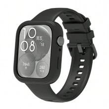 1 件套表壳和表带套装适用于华为 Watch Fit 3 色液态硅胶保护壳、糖果色保护壳和表带，适合男女佩戴，可作为返校学生的礼物 - for huawei watch fit 3 - 查看 10
