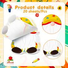 12 Pcs Teacher Notepad Set ,Fun Teacher Sticky Notes, Teacher Appreciation Gift Teacher Supplies Graduation Back To School Gift - 12 Pcs - View 8