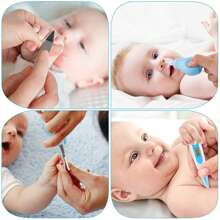 12 Pzas Kit De Cuidado De Bebé Kit De Aseo - Rosa - Ver 3