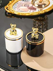 歐式玻璃糖果和餅乾罐,帶蓋適用於家庭客廳