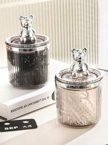 歐式玻璃糖果和餅乾罐,帶蓋適用於家庭客廳