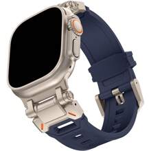 1 Dây đeo Apple Watch dành cho Ultra 2/9/8/SE2/7/6/SE/5/4/3/2/1 Series 49mm, 45mm, 44mm, 42mm Dây đeo thể thao kết nối kim loại bằng thép không gỉ bền bỉ - 42mm/44mm/45mm/49mm - Xem 18