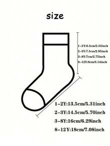 5 Pairs/Set Cute Cartoon Rabbit Pattern Mid-Calf Socks For Girls, Comfortable And Soft, Suitable For Daily Casual Wear In Spring And Summer - Multicolor - View 6