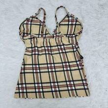 Women Tank Tops & Camis - Khaki - View 2