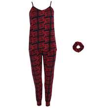 Not A Morning Person Women's Baby Girl Jogger Pajama Set - Black - View 1