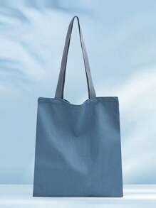 1个可定制可折叠帆布手提袋，轻便休闲购物袋，可定制为纪念品、派对装饰，独特简约时尚，可折叠手提包，适合情人节、万圣节、圣诞节、生日礼物