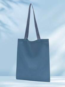 1个可定制可折叠帆布手提袋，轻便休闲购物袋，可定制为纪念品、派对装饰，独特简约时尚，可折叠手提包，适合情人节、万圣节、圣诞节、生日礼物