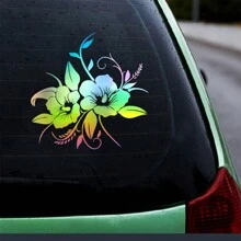 1 Máy Tính Đẹp Hoa Nở Rộ Phụ Kiện Ô Tô Trang Trí Vinyl Decal - Nhiều màu - Xem 7