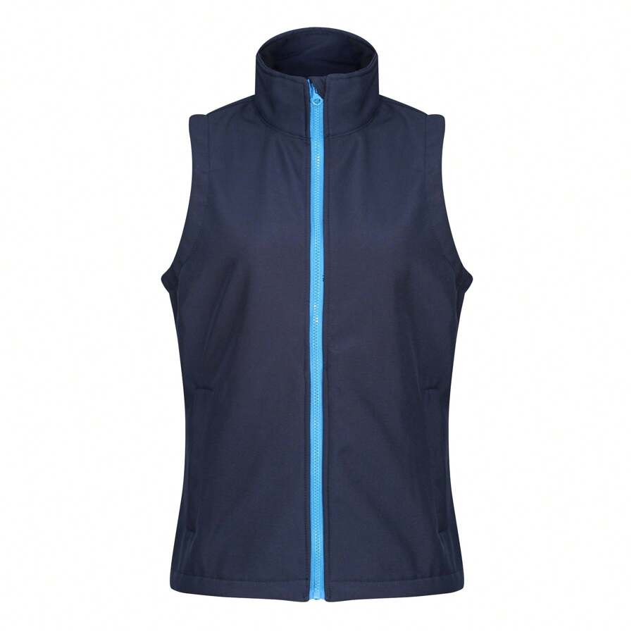 Result Womens/Ladies Softshell Body Warmer (N/A) - Navy Blue - View 1