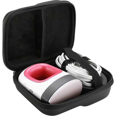 Estuche de transporte para Easy Press Mini/DODODUM EasyPress Mini Máquina de prensa de calor, estuche rígido de EVA a prueba de golpes para el transporte de /DODODUM Easy Press Mini y accesorios - Negro