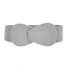 1pc Women's Elastic Waist Belt, Daily Work Dress Decoration, Cardigan Waist Cincher Accessory, Plus Size Summer, School Fall, Autumn, Halloween - A piece of - View 23