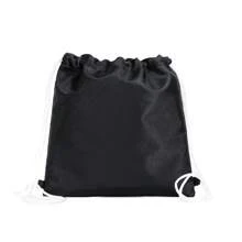 Solid Color Nylon Children's Simple Drawstring Backpack For Girls - A - View 9