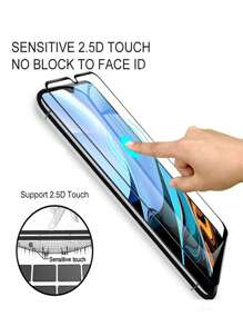 2 片钢化玻璃，适用于三星 Galaxy S24，适用于 15 15pro，适用于 Honor 90lite，无气泡、防刮、防摔、屏幕保护玻璃 - HD - 查看 3