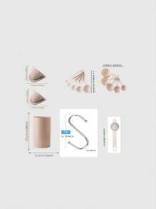 Silicone Kitchen Cooking Utensil Set, 43 Pcs Spatula Set With Stainless Steel Handle, Non-Stick Heat Resistant - Best Cookware Set-(Black) - Black - View 5