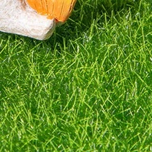 1/2/4 件装 15 厘米 * 15 厘米花园工艺草假草适用于工艺品微型装饰花园娃娃屋 DIY 草仙女人造草坪 6x6 英寸 - 彩色 - 查看 4