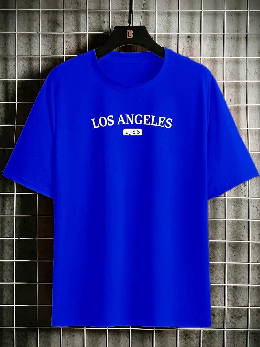 Men T-Shirts - Royal Blue - View 1