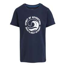 Regatta Childrens/Kids Bosley VII Wave T-Shirt (N/A) - Navy Blue - View 1
