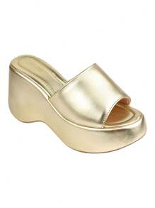 ZATURE STORES Women Wedges & Flatform - Vàng - Xem 5
